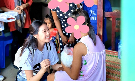 Hoa hậu Khánh Vân giúp đỡ các bé gái bị lạm dụng ở Sóc Trăng