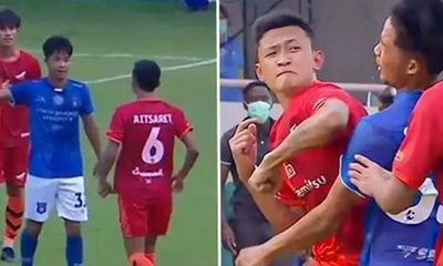 Cầu thủ Thái Lan khiến đối thủ khâu 24 mũi nhận kết đắng