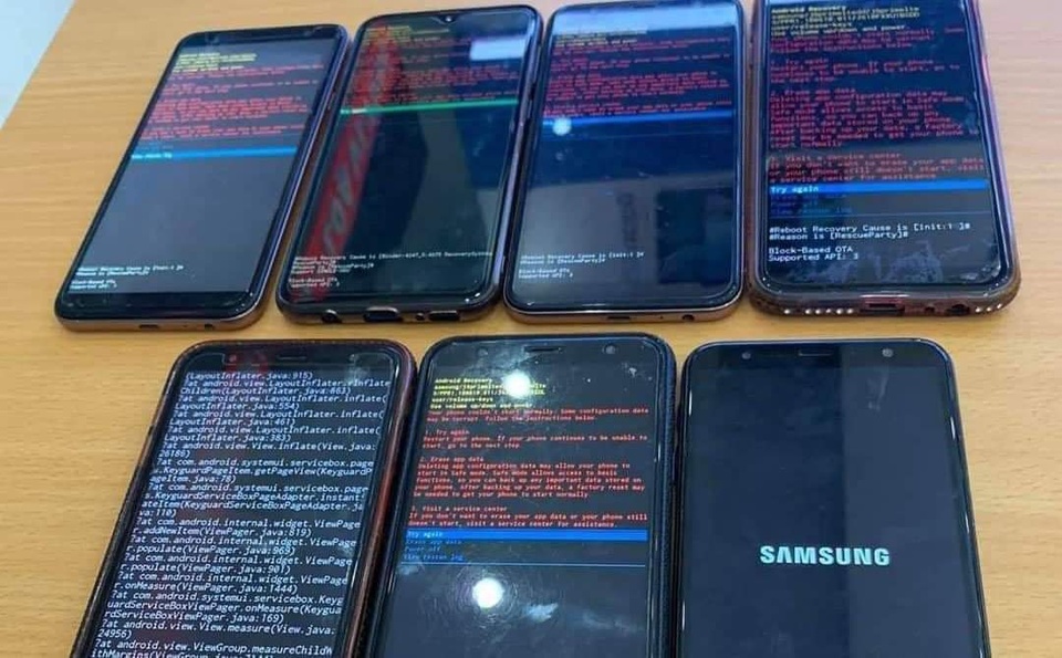  Hàng loạt điện thoại Samsung tại Việt Nam bất ngờ “đột quỵ”