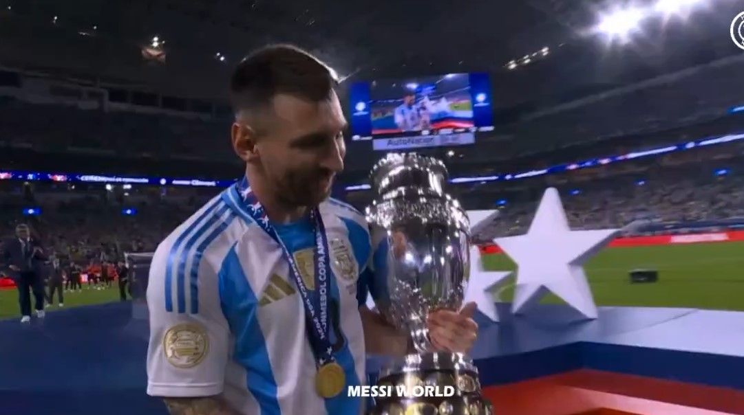  Khoảnh khắc đắt giá tại Copa America 2024: Messi cùng Argentina nâng cúp 